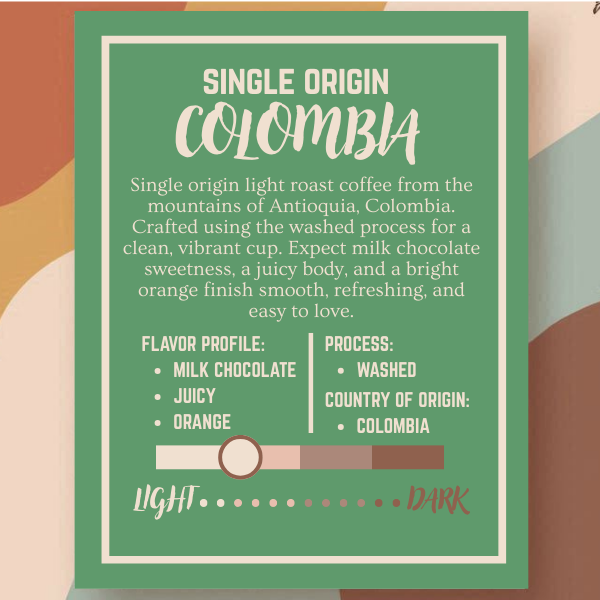 Single Origin - Colombia – Light Roast - Image 2