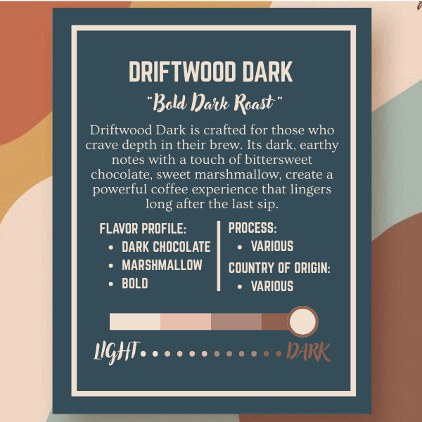 Driftwood Dark – Bold Dark Roast - Image 2